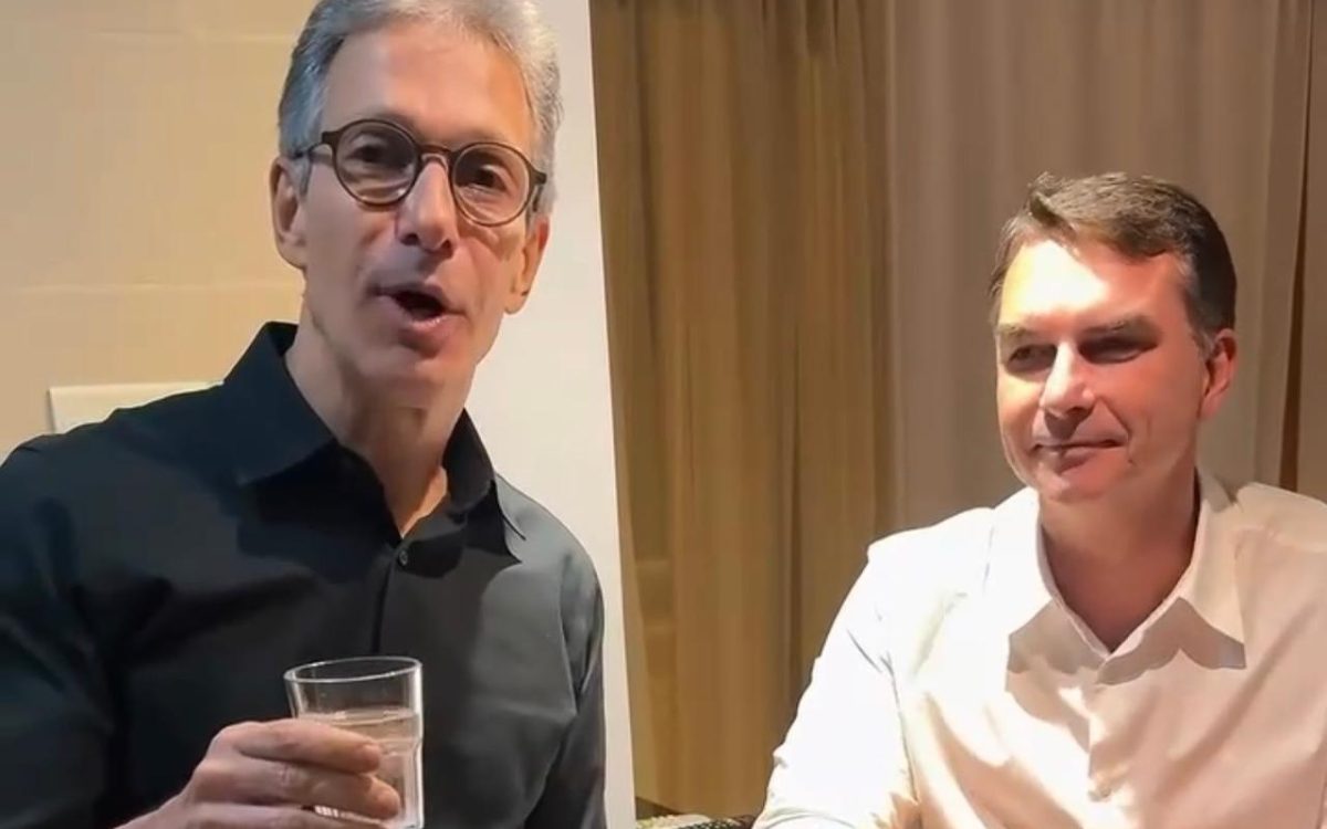 Flavio Bolsonaro e Zema: Brincadeira ou verdade???