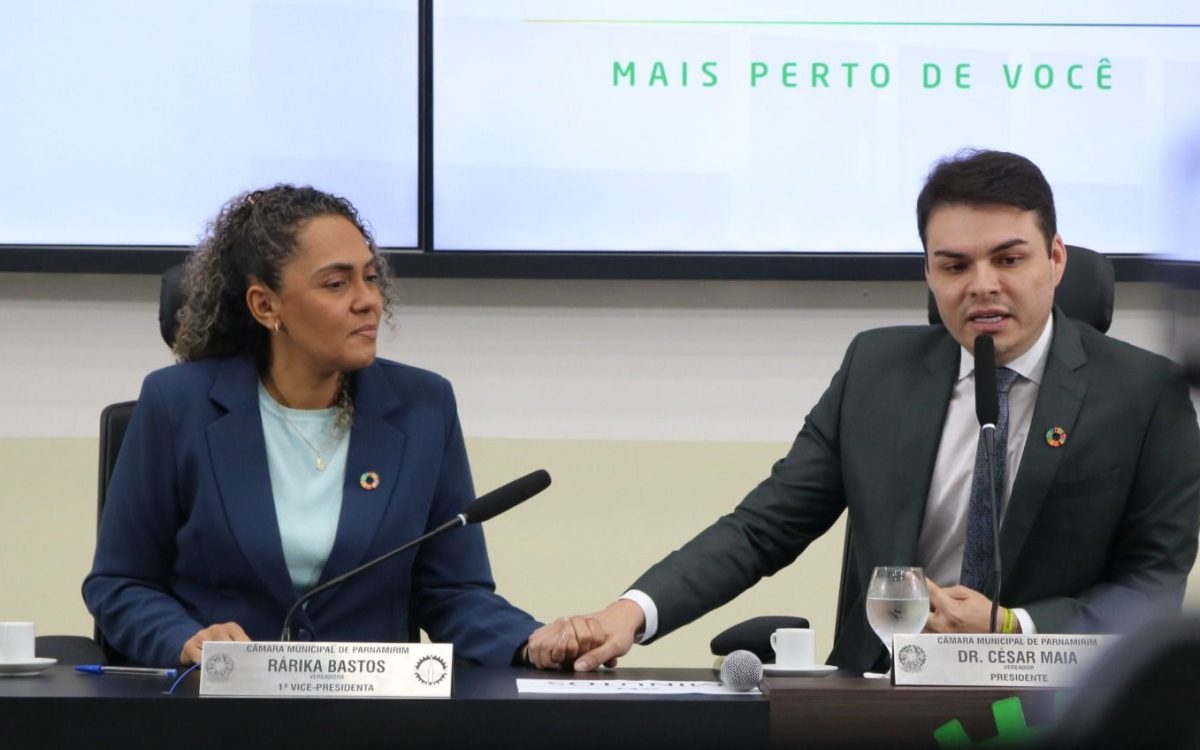 César Maia viabiliza marco histórico: Parnamirim terá primeira mulher na presidência da Câmara