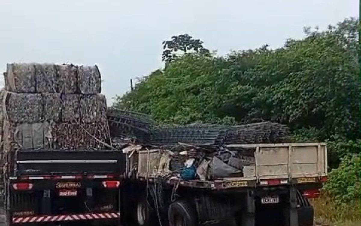Acidente grande agora na reta tabajara