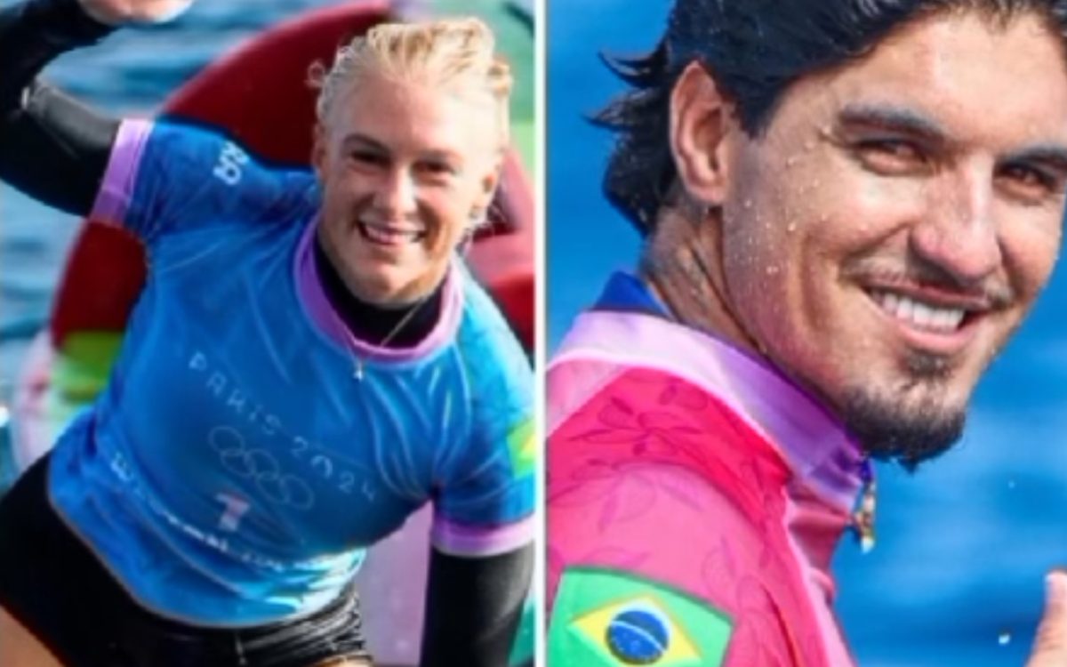 Tati e Medina ganham prata e bronze no surf 🥈 🥉