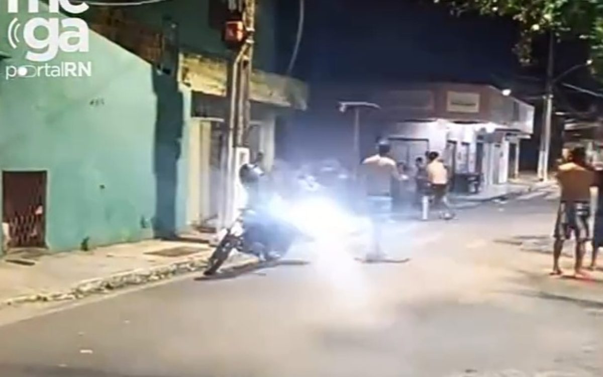 Motoqueiro recebe vários tiros em Natal