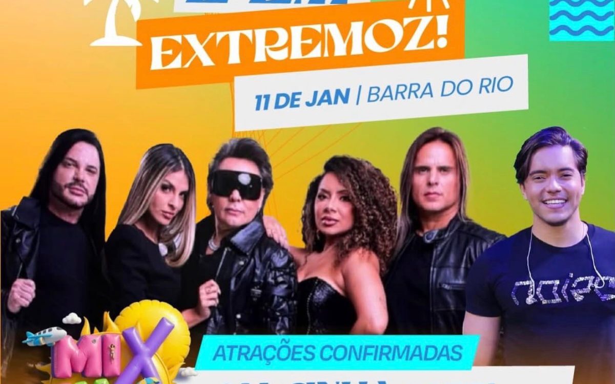 Extremoz recebe gravação do Mixtura Verão com show de Calcinha Preta