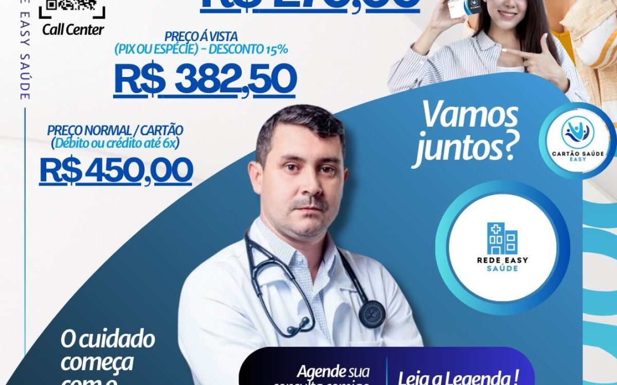 Na Rede Easy, o cuidado começa desde cedo