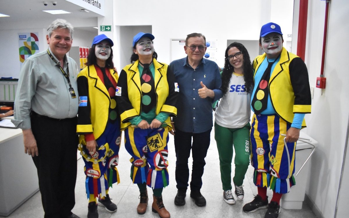 Demutran de São Gonçalo e PRF promovem ação educativa na Escola do SESI