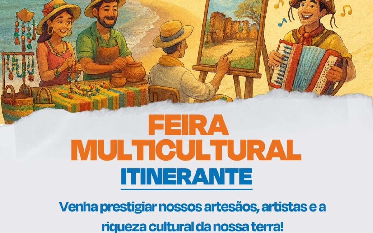 Feira Multicultural Itinerante chega a Genipabu
