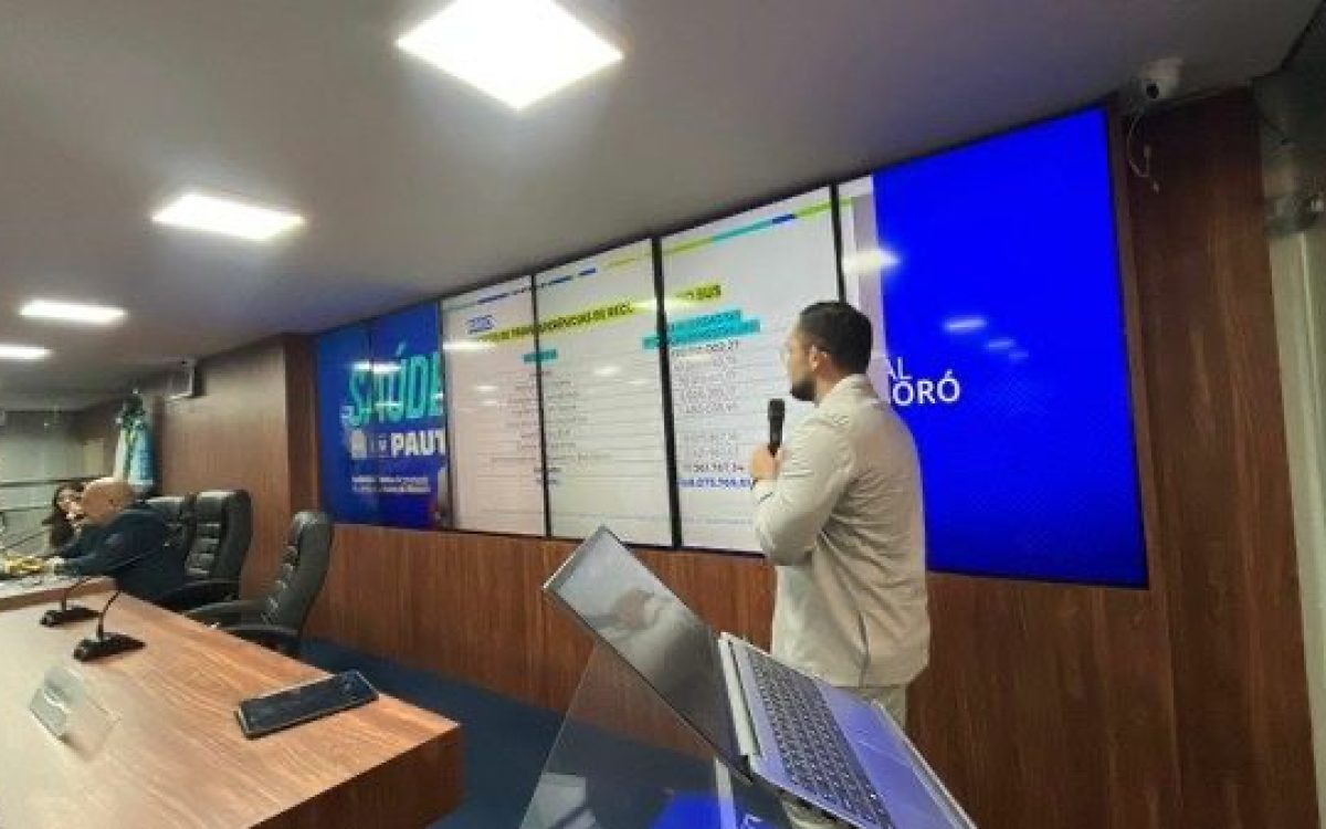 Transparência: Prefeitura apresenta relatório com investimentos na saúde