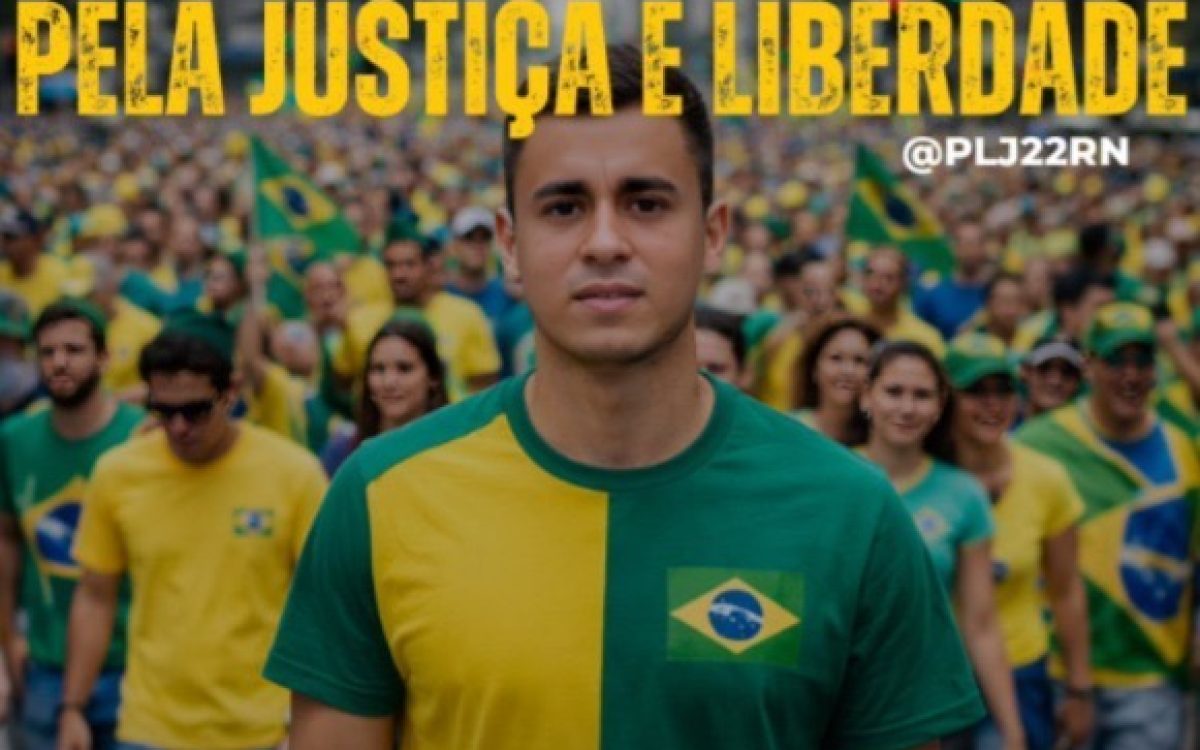 Direita promove caminhada em Natal e divide opiniões na capital potiguar