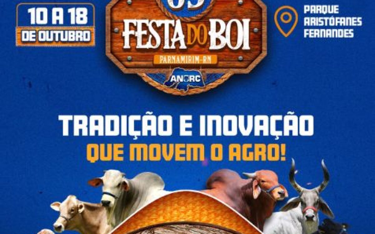 Lançamento da Festa do Boi será nesta sexta-feira (26)