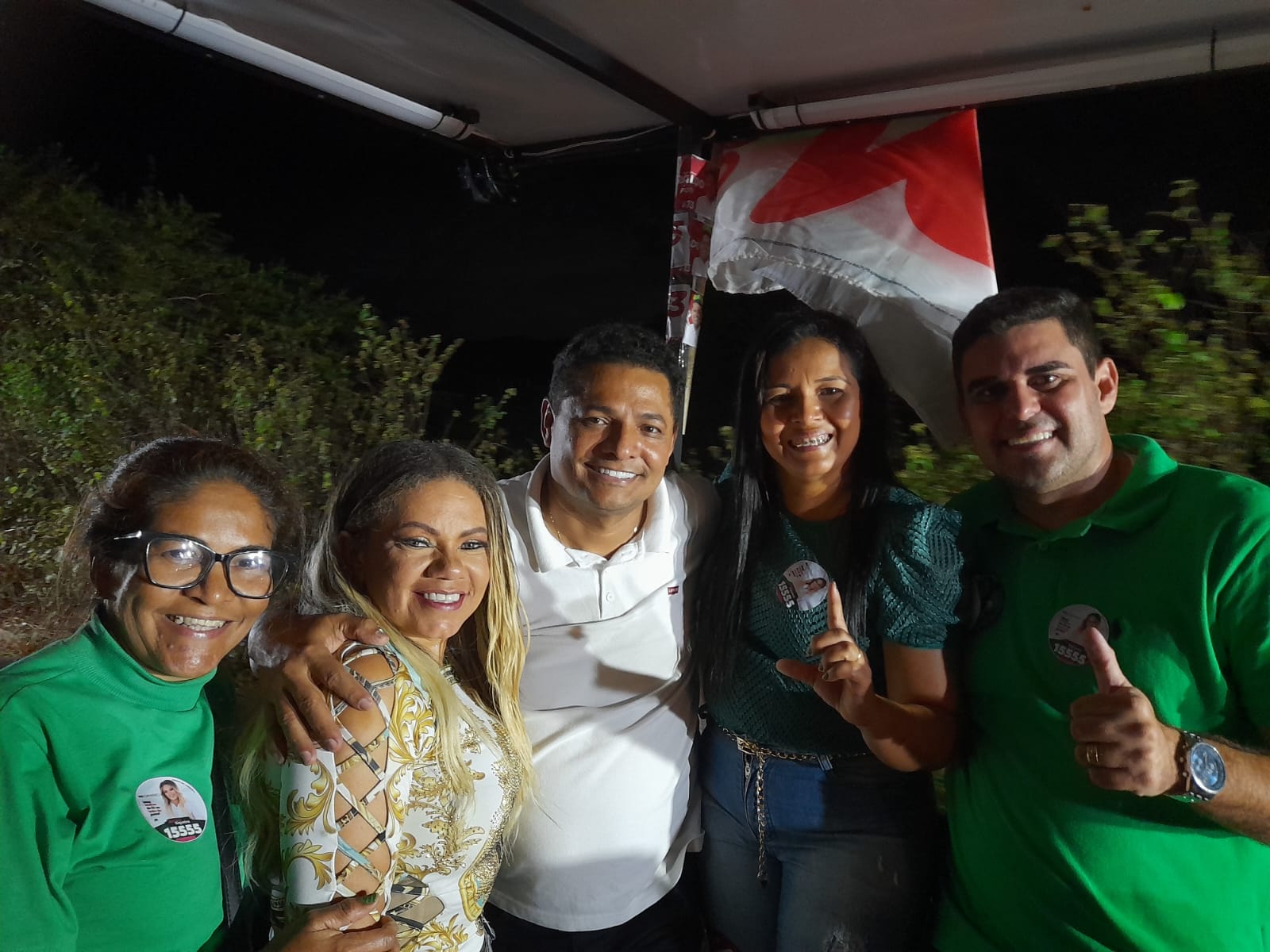 Aninha Siqueira realiza caminhada em São Gonçalo do Amarante