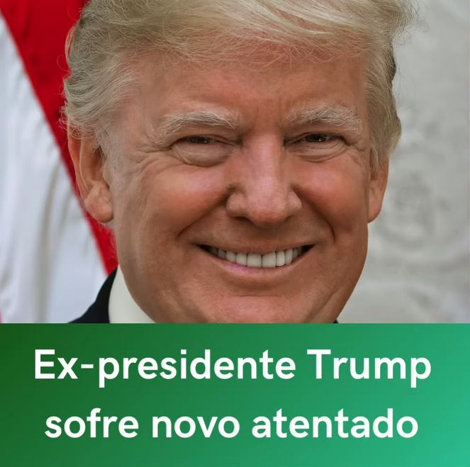 Ex-presidente Trump sofre novo atentado