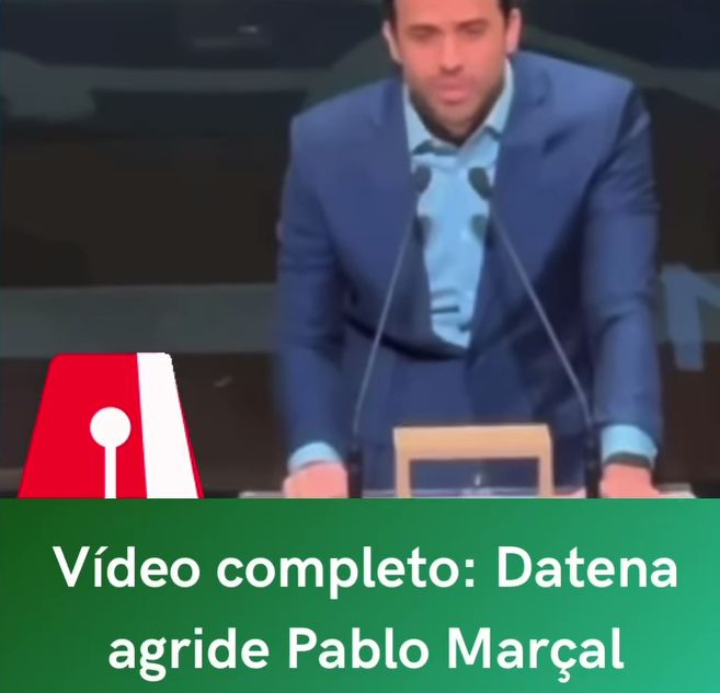 Vídeo completo: Datena agride Pablo Marçal