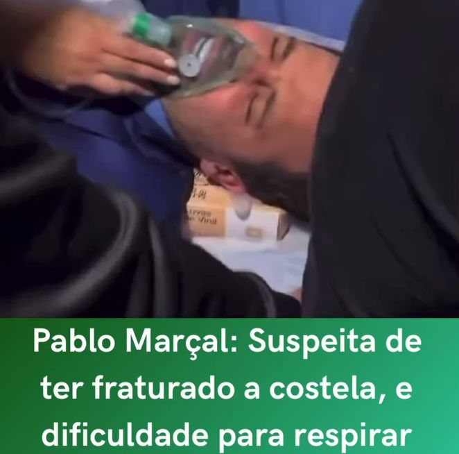 Pablo Marçal: Suspeita de ter fraturado a costela, e dificuldade para respirar