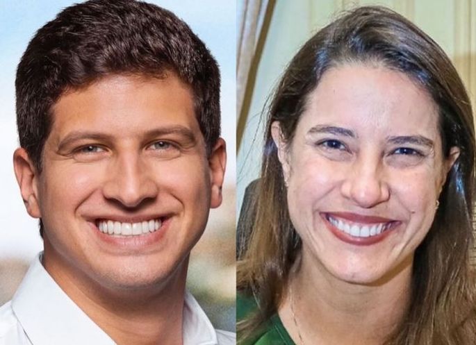 João Campos tem 76% contra 16% de Raquel para o governo em 2026