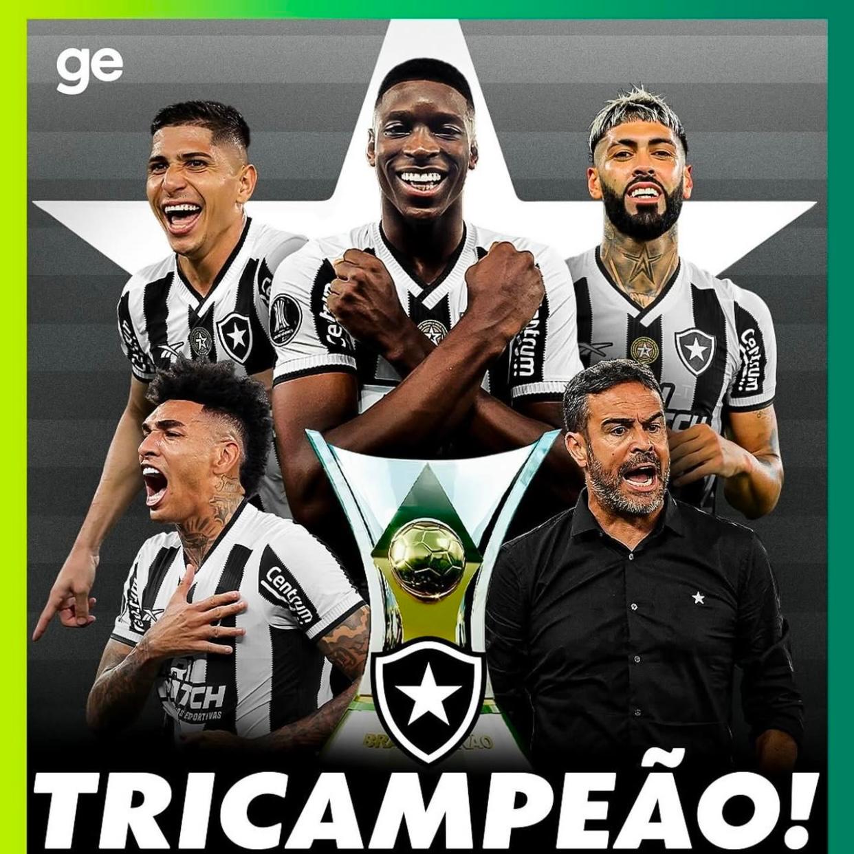 Botafogo Tricampeão do Brasileirão