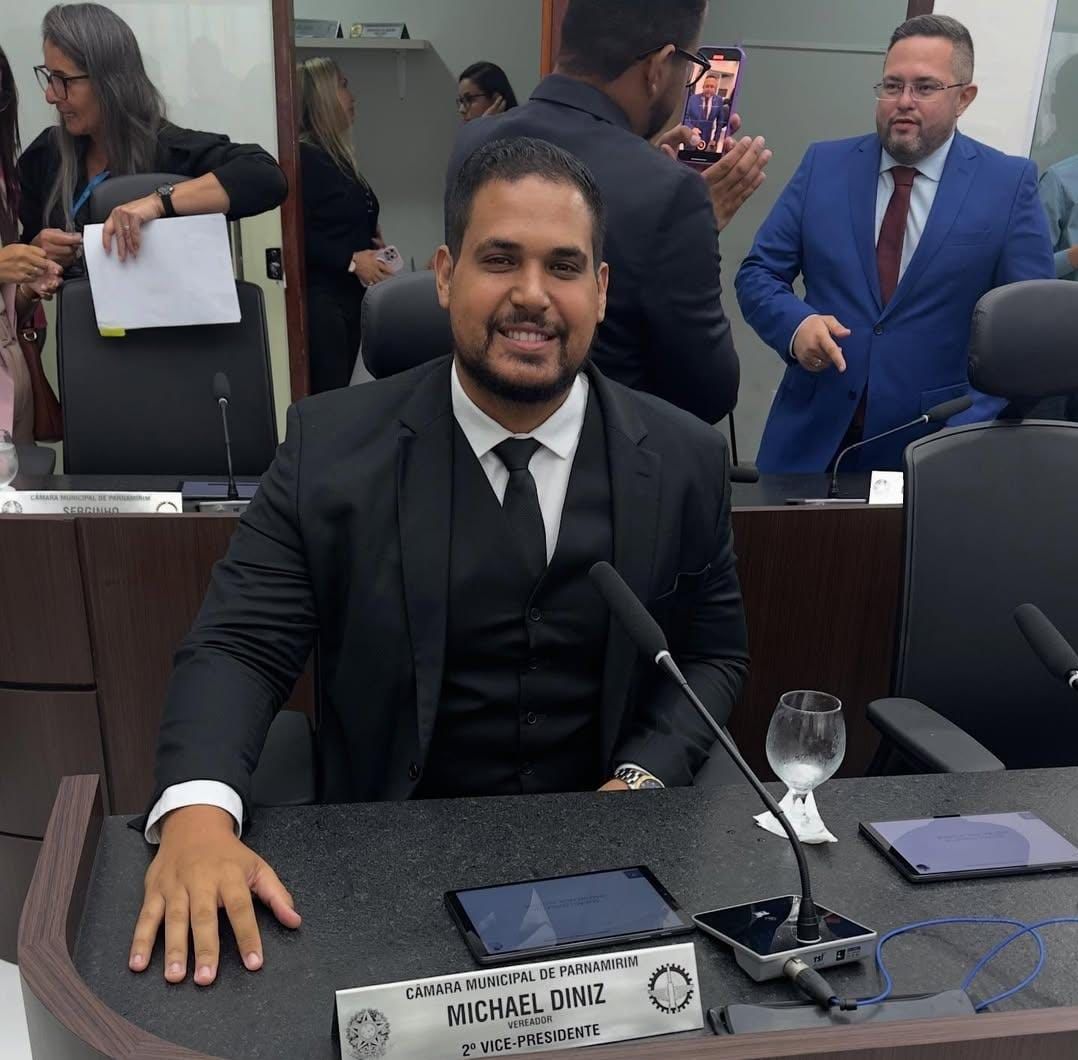 Vereador Michael Diniz apresentará proposta de reforma tributária na Câmara Municipal de Parnamirim