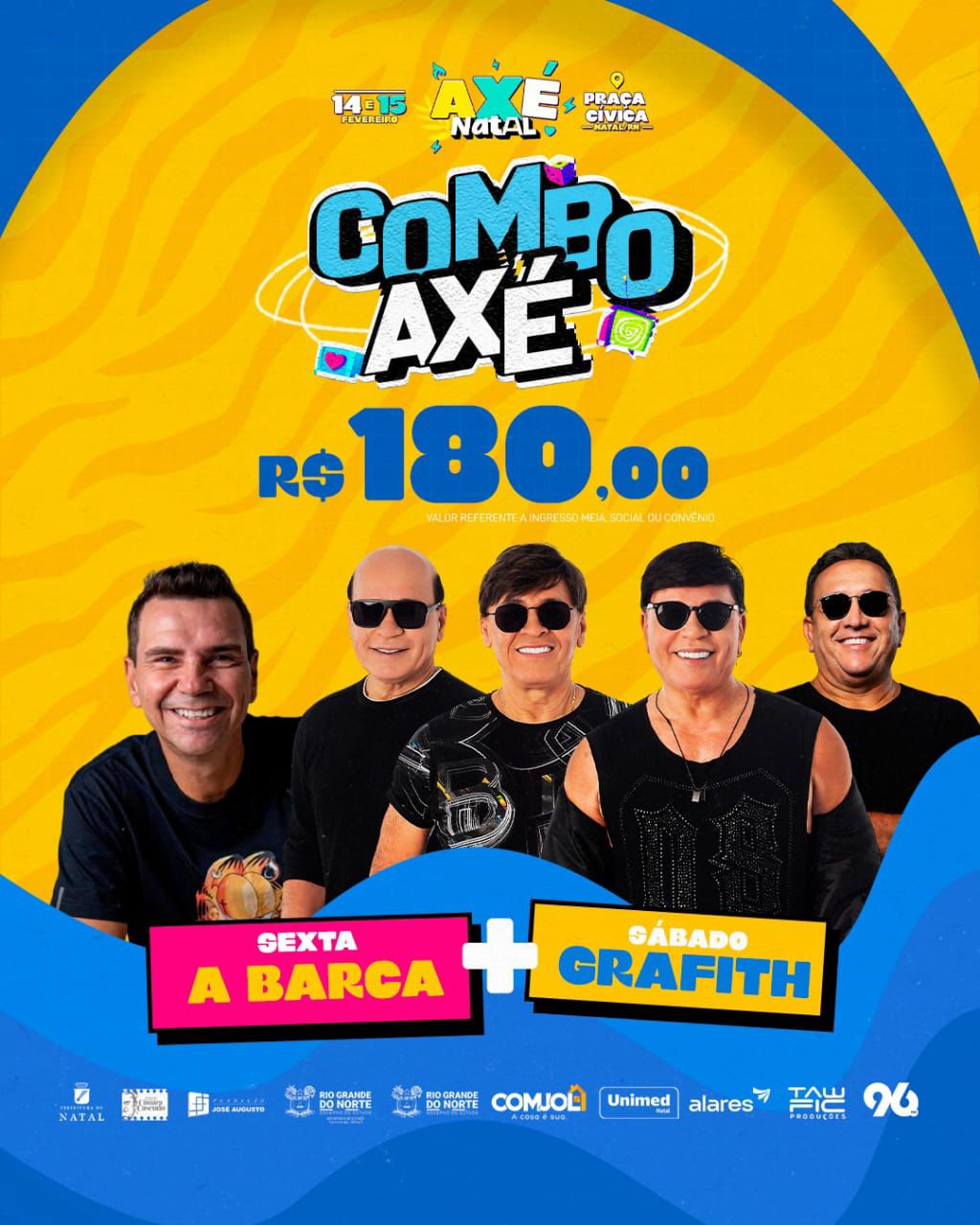 AXÉ NATAL: Garanta seu ingresso para a festa mais épica do ano.