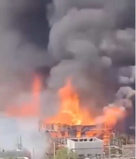 Incêndio atinge estúdio Globo no Rio de Janeiro