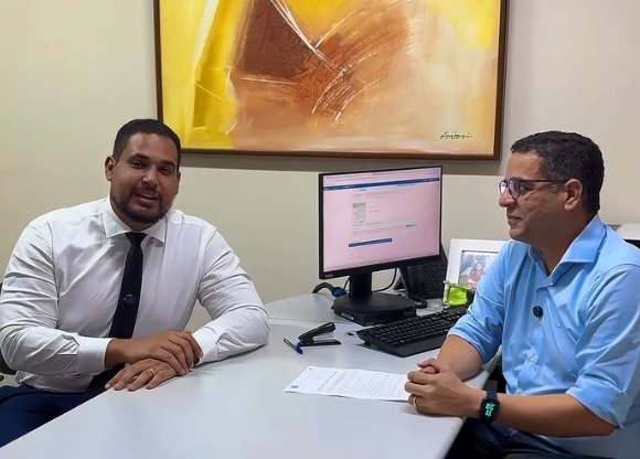 Vereador Michael Diniz visita Secretaria de Tributação e discute reforma tributária em Parnamirim