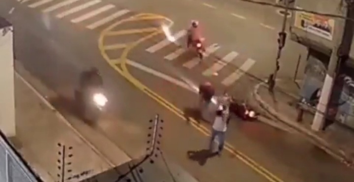 Trabalhador tem moto roubada e se desespera: ‘Oh Deus, eu trabalhei tanto ‘