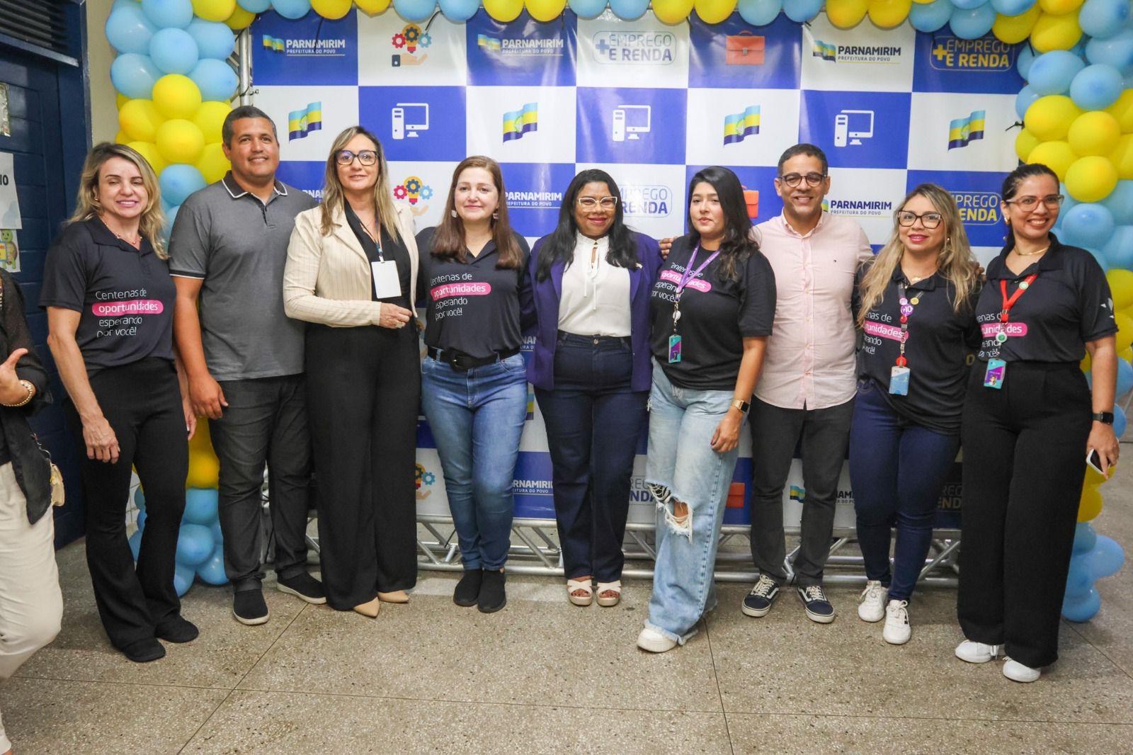Feirão da Empregabilidade recebe mais de 300 candidatos em Parnamirim