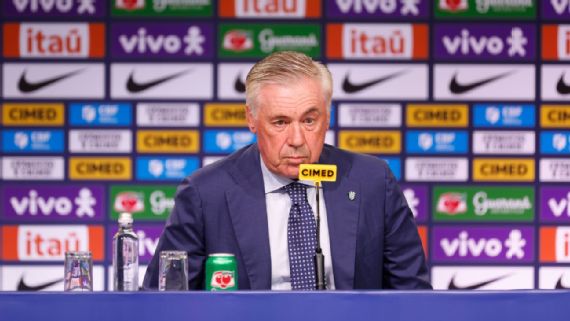 Ancelotti convoca seleção pela 1ª vez