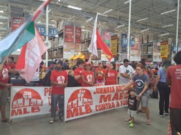 MBL invade loja do Assaí em Natal