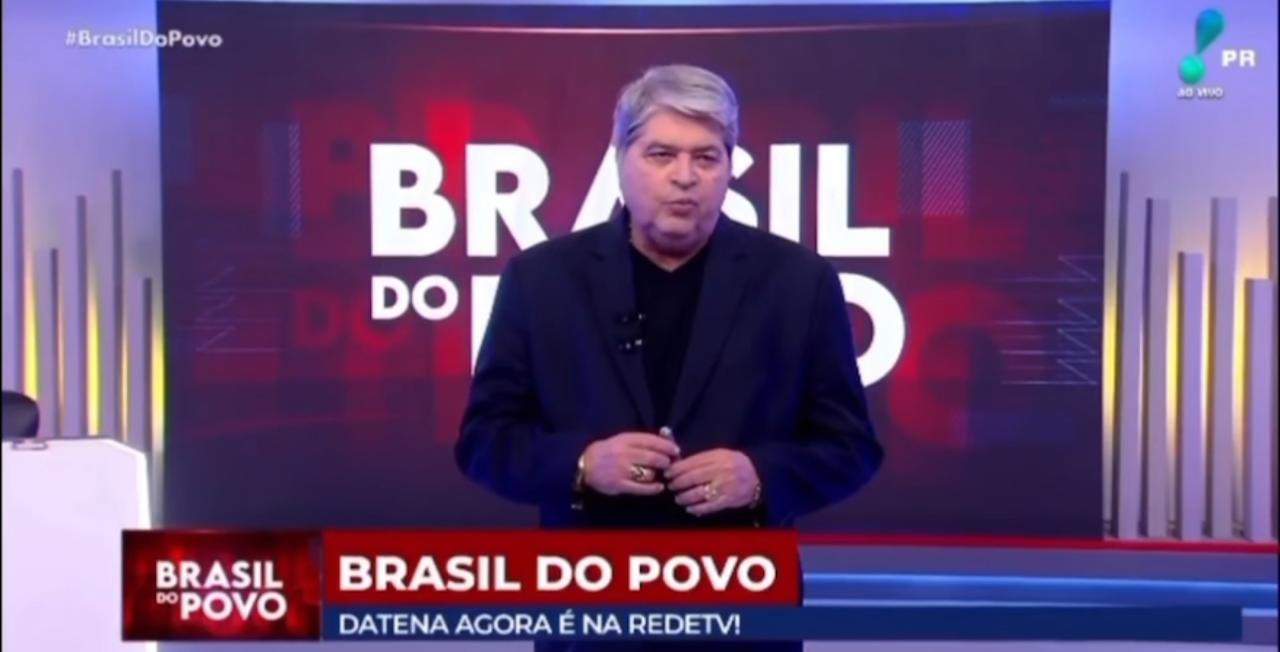 Datena estreiou na Redetv!