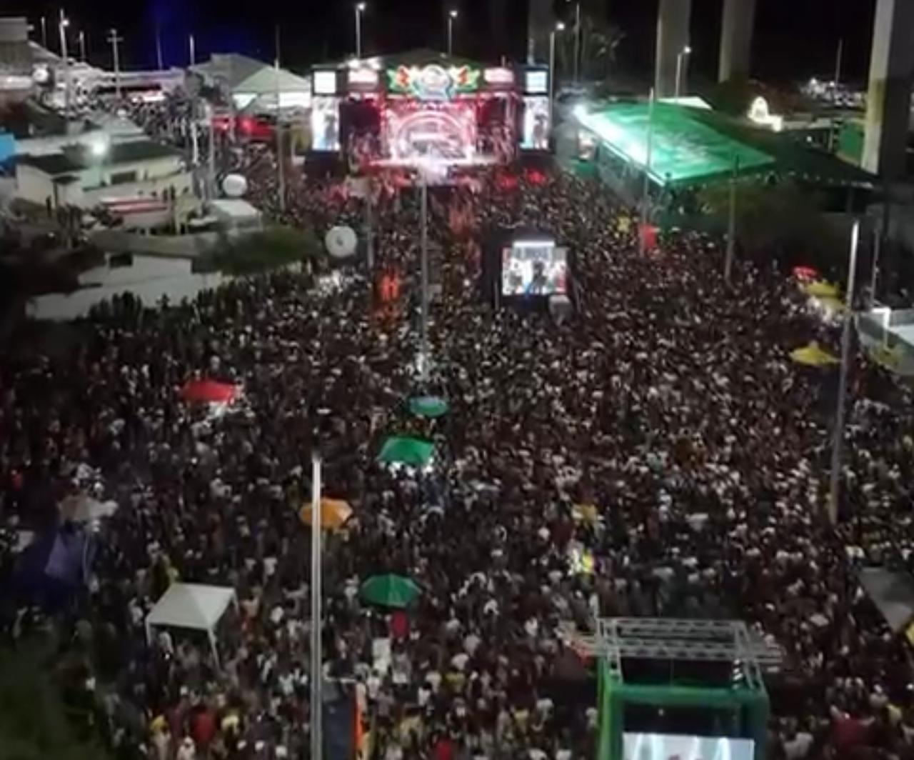 São João de Natal reúne 70 mil pessoas em última noite