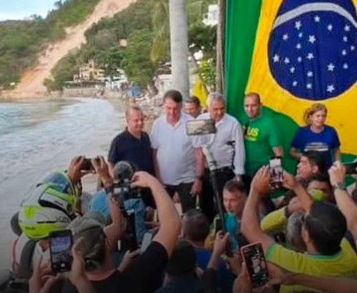 Bolsonaro retorna ao RN e visita Engorda de Ponta Negra
