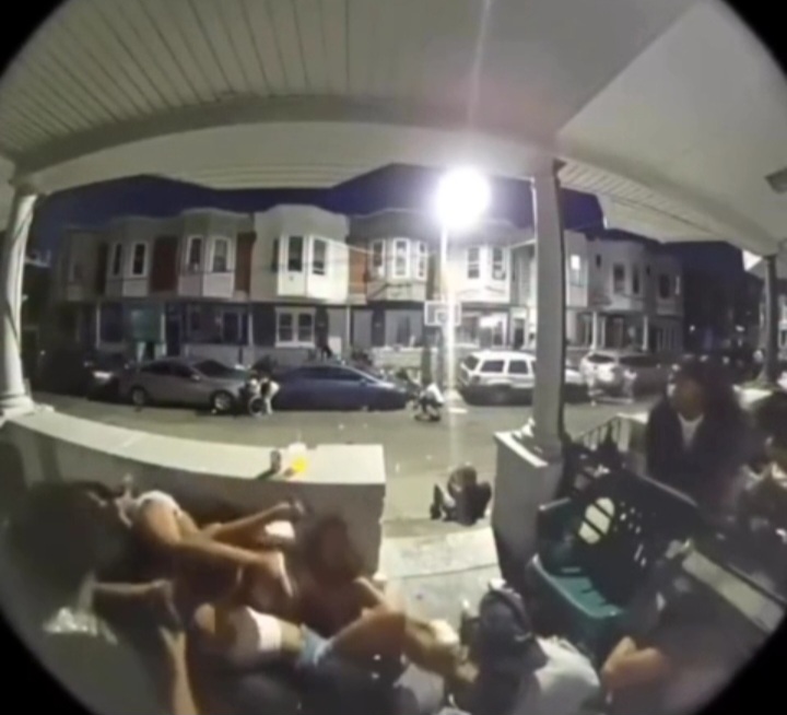 Pânico em Filadélfia na madrugada