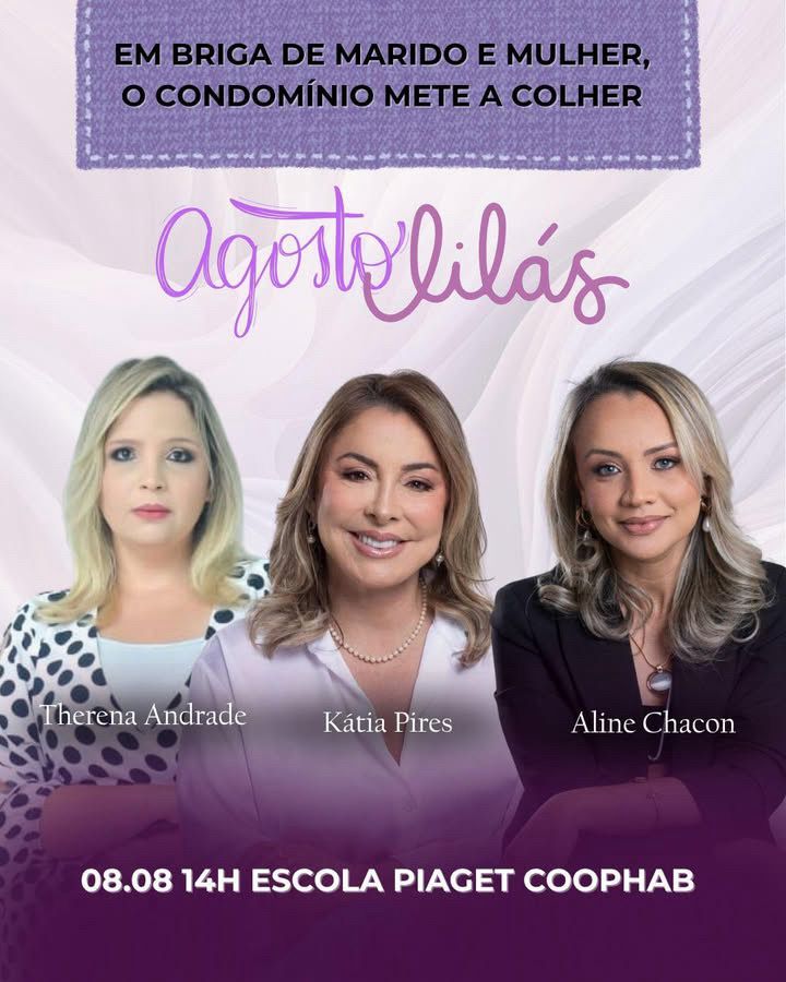Parnamirim recebe evento pioneiro idealizado por Therena Andrade: “Em briga de marido e mulher, o condomínio mete a colher”