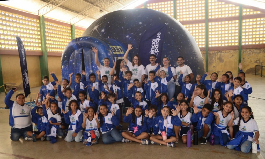 Parceria entre Prefeitura de Mossoró e Ufersa leva planetário às escolas da rede municipal