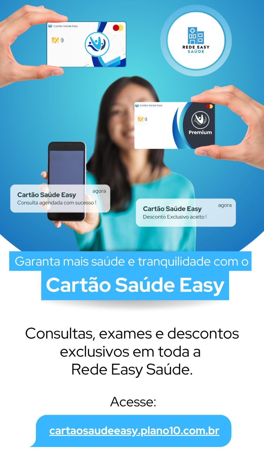 💳 Cartão Saúde Easy: Mais saúde e tranquilidade