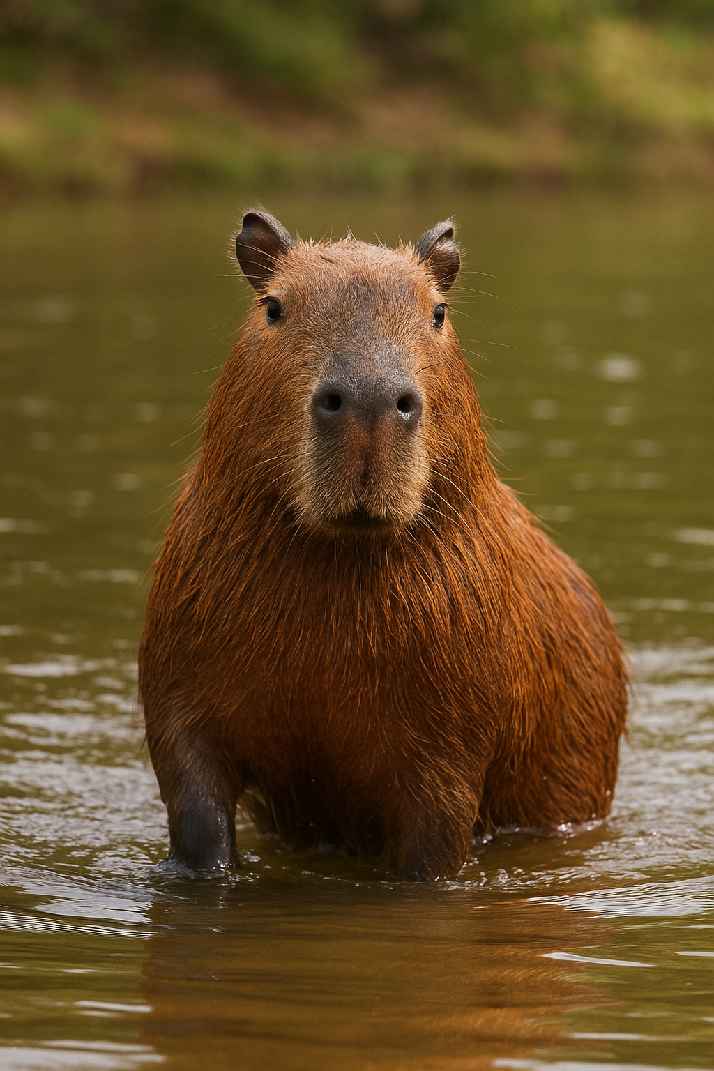 Capivara é flagrada no RN