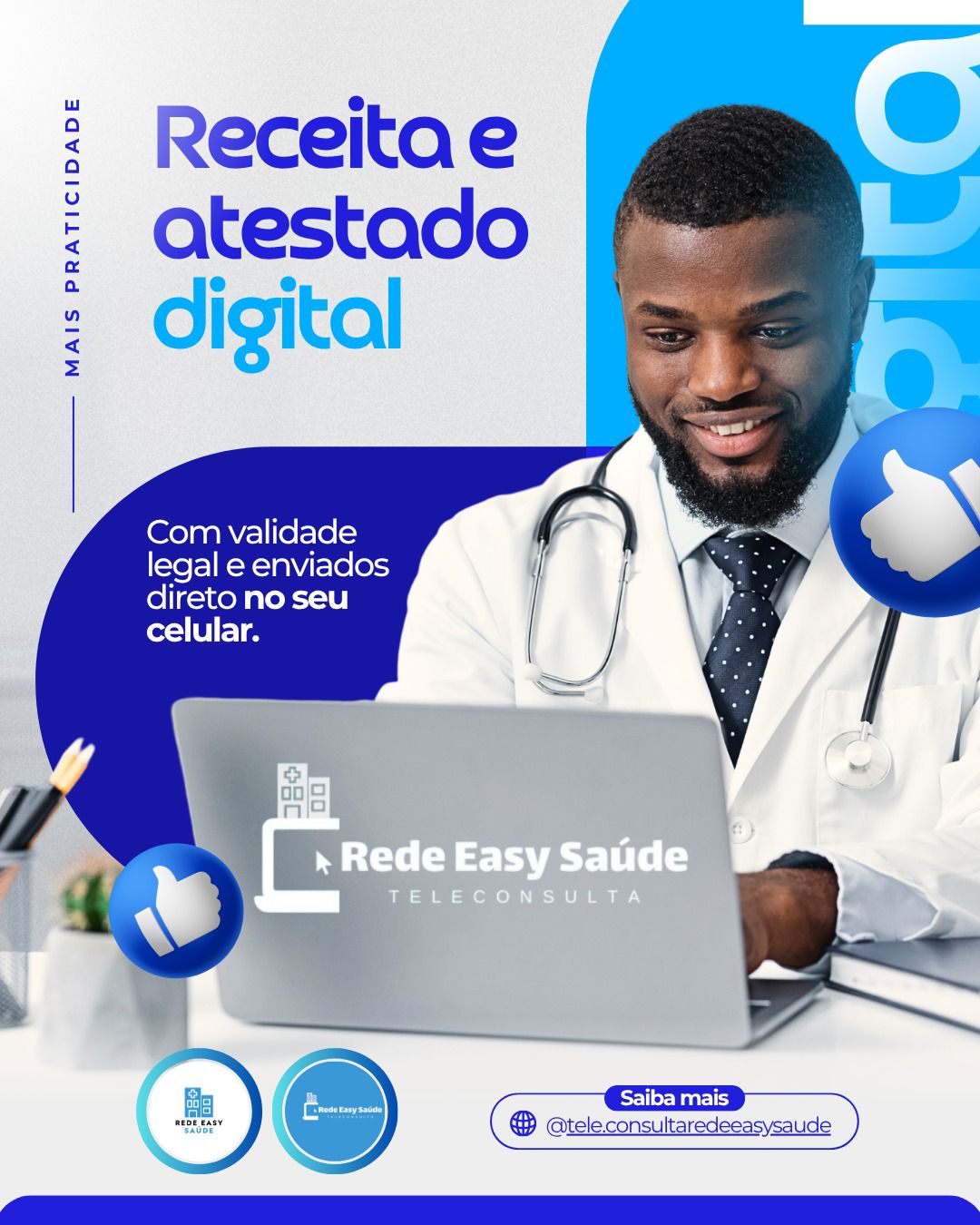 Receita e atestado digital