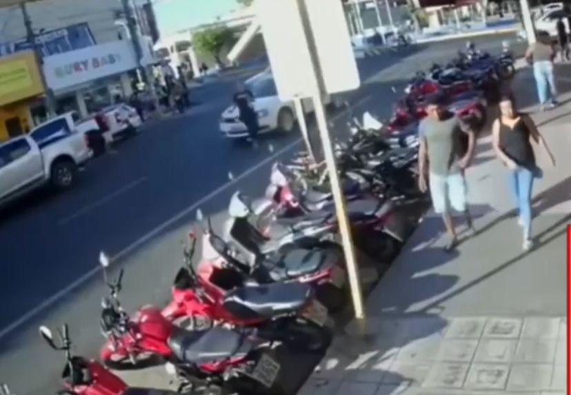 Mulher é atropelada no Centro de Mossoró