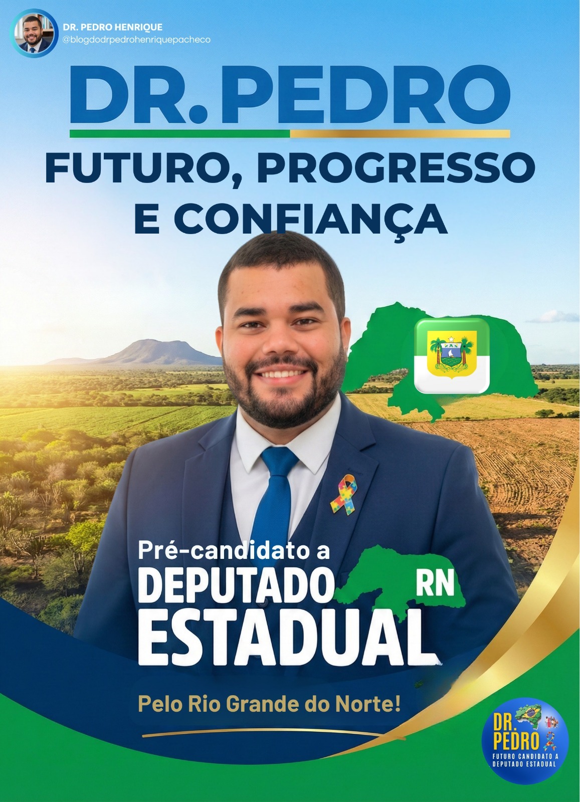 Dr. Pedro reforça discurso de transparência e ação pelo desenvolvimento do RN