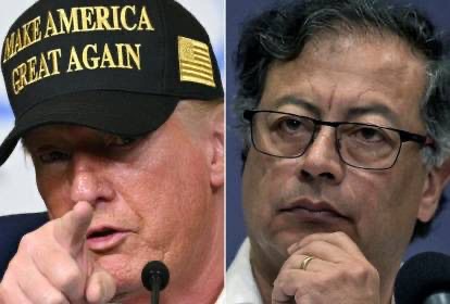 “Será o próximo”, Trump ameaça presidente da Colômbia