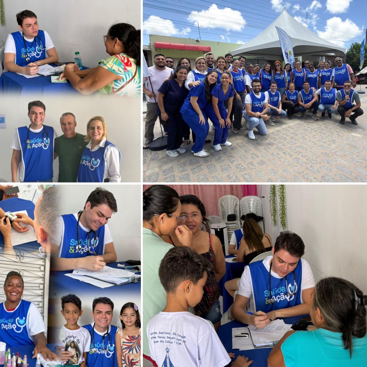 Dr. César Maia realiza ação Saúde e Ação em Nova Esperança em parceria com a Igreja Assembleia de Deus