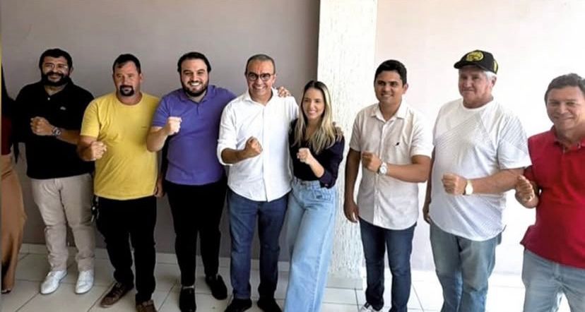 Grupo político de Abraão declara apoio a Allyson, Cinthia Pinheiro e Kelps Lima