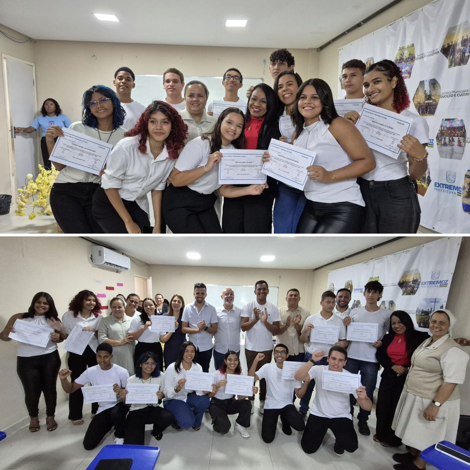 Extremoz forma primeira turma da Casa do menor trabalhador