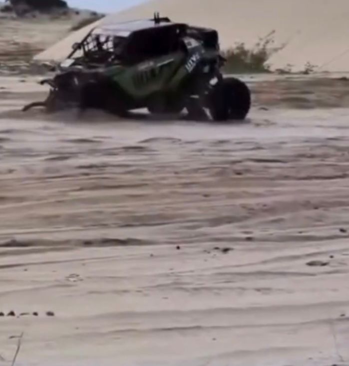 Acidente nas dunas deixa dois feridos durante o Rally RN 1500