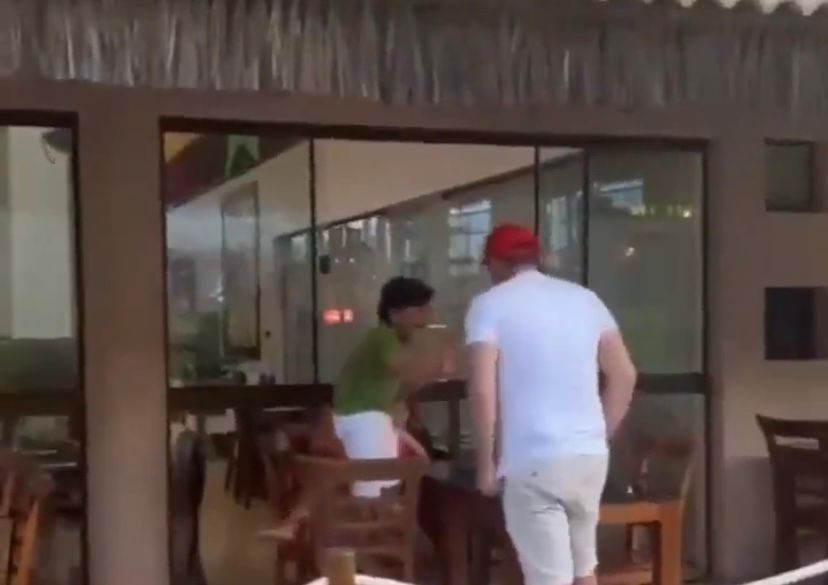 Empresário agrid3 mulher no quarto e continua briga em  restaurante no RN