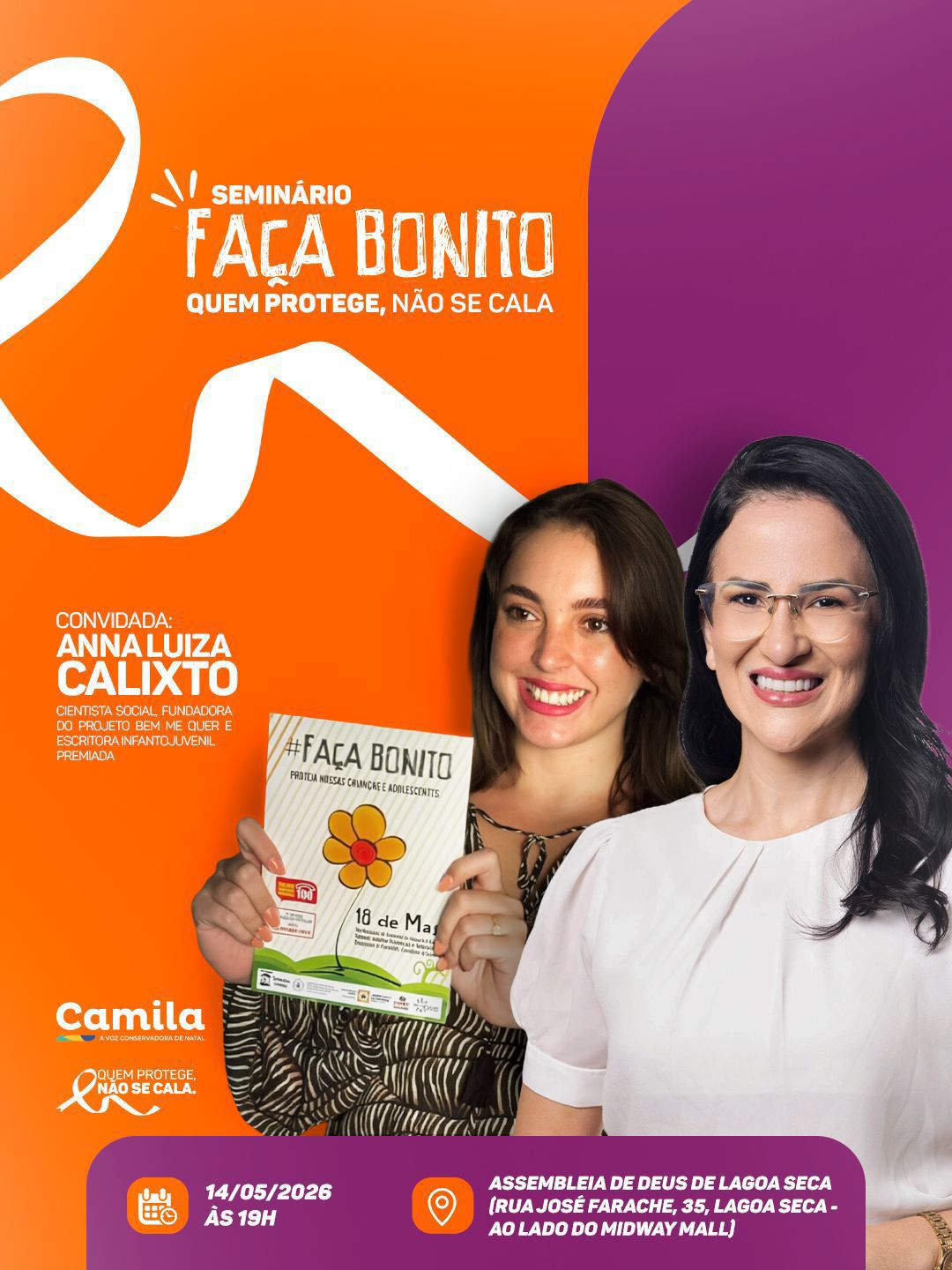 Proteção á infância será tema de seminário com palestrante de destaque nacional