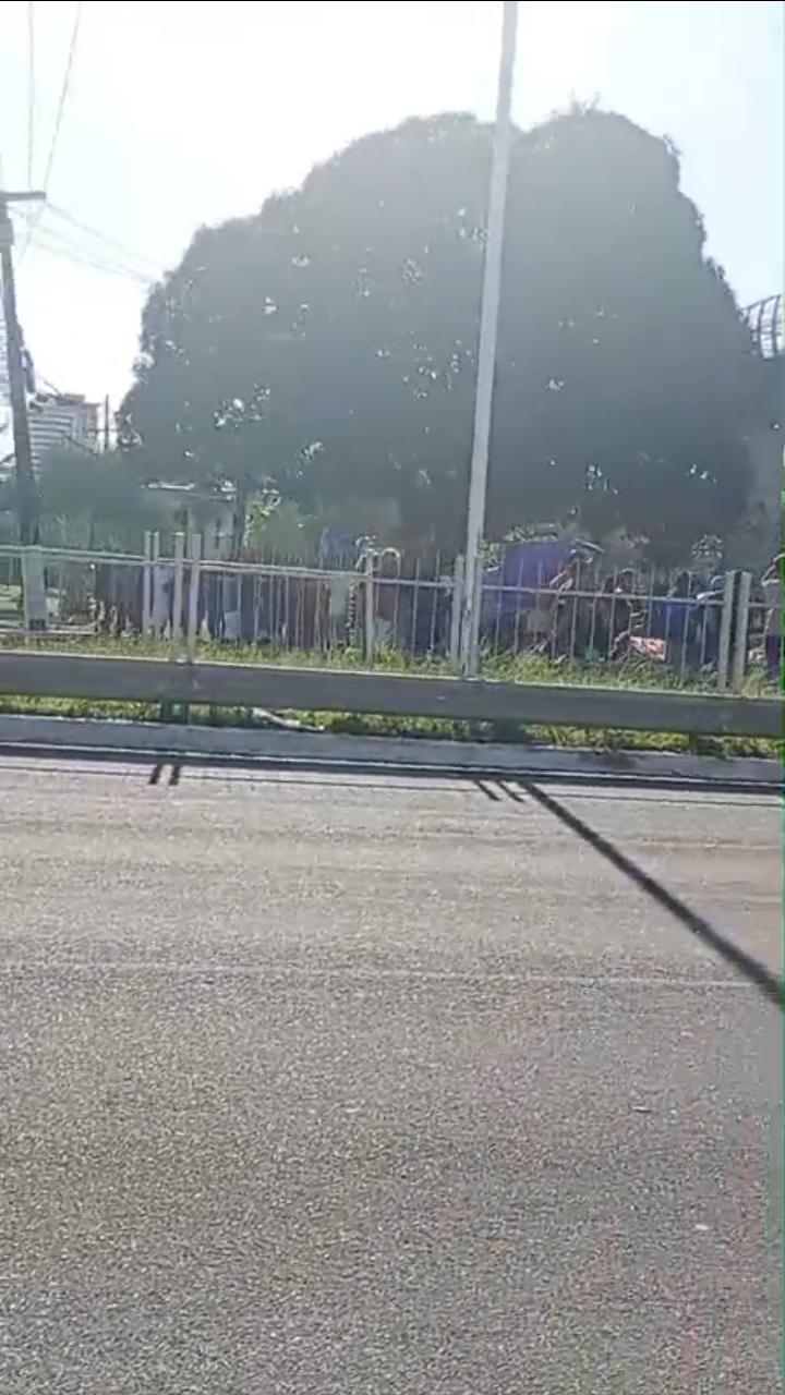 Protesto na salgado Filho