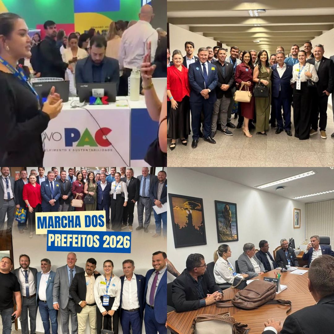 Jussara Sales intensifica articulação em Brasília e busca novos recursos para Extremoz durante Marcha dos Prefeitos