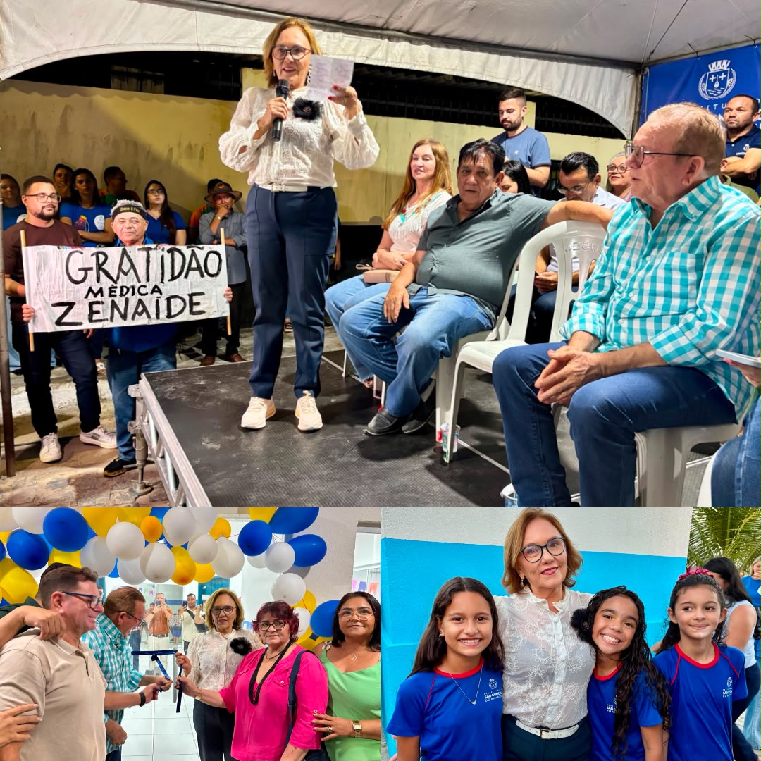 Zenaide garante R$ 2,5 milhões e inaugura nova escola em São Gonçalo
