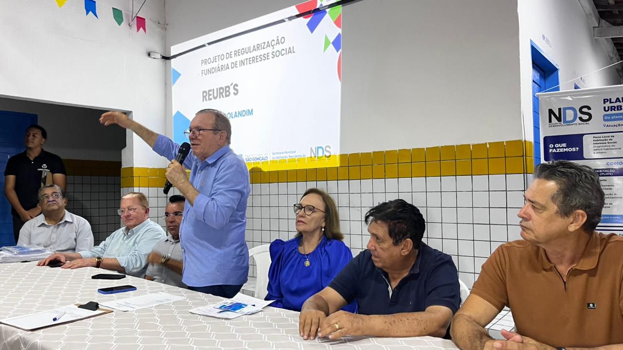 Prefeitura de São Gonçalo realiza primeira reunião do projeto de regularização fundiária