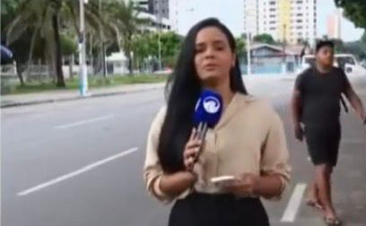 Cinegrafista da Tv Tropical é agredido durante entrada ao vivo e vai parar no hospital