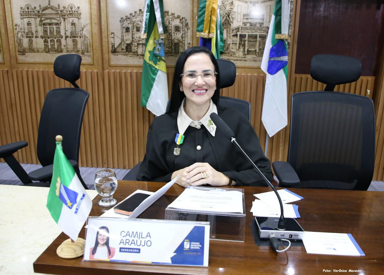 Camila Araújo representava Natal em fórum político promovido pela liderança da Assembleia de Deus no Brasil